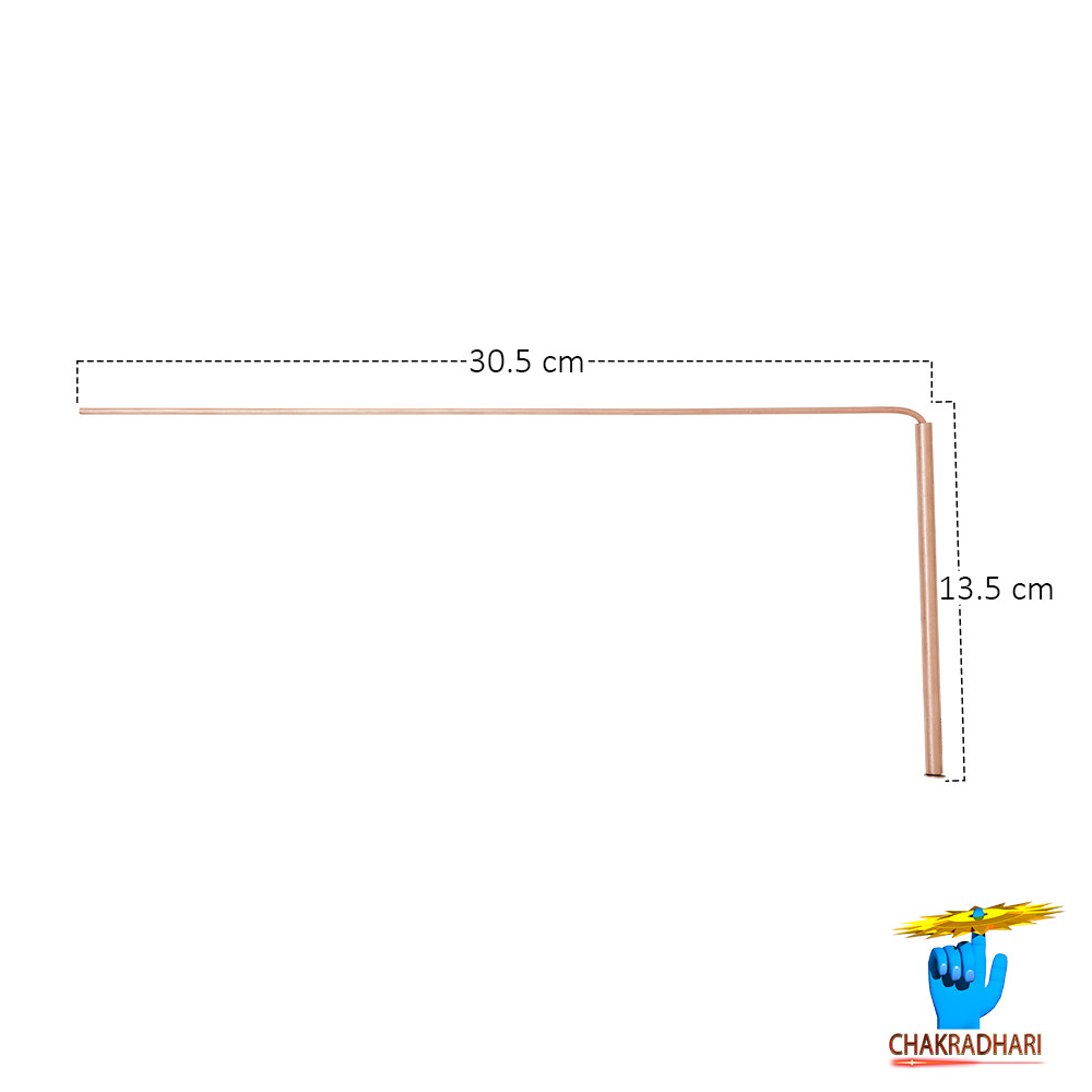 999 Pure Nepaliya Copper Dowsing L Rods - 999