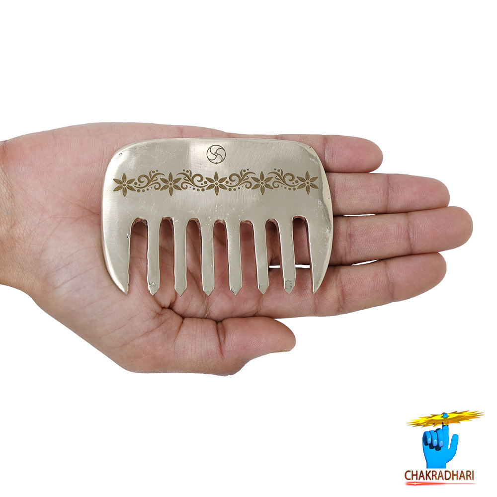 Phool Bronze Comb -    