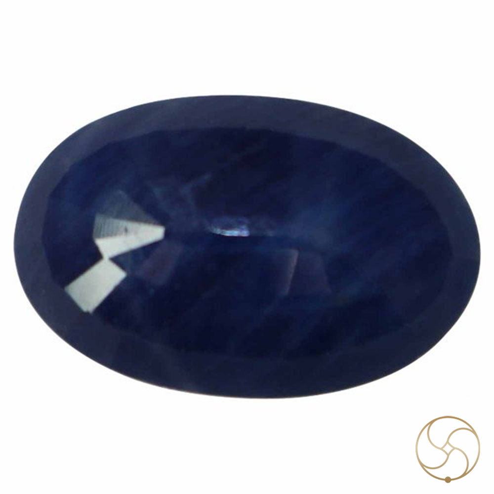 0950 Carats Blue Sapphire Gemstone With Ring Or Pendant  -  