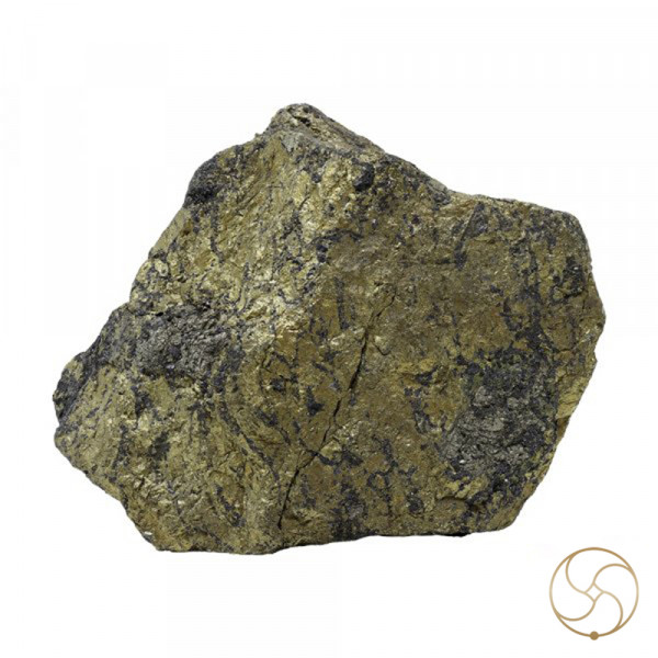 Image of 699gm Ayurvedic Golden Pyrite Rock - आयुर्वेदिक स्वर्ण माक्षिक चट्टान