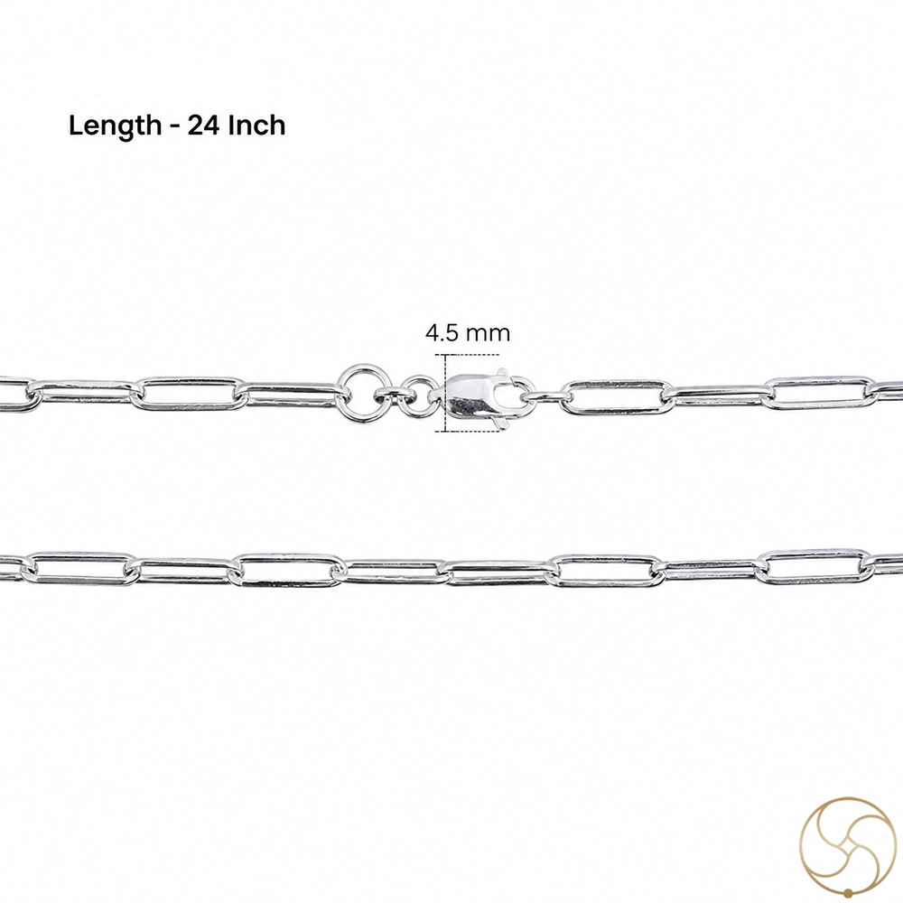 925 Silver Pencil Design Chain