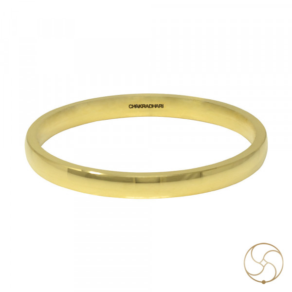 Image of Ritika Brass Chandrasundri Bangle For Ladies And Gents -  रितिका पीतल  चंद्र्सुन्दरी कड़ा  पुरुष और महिलाओं  हेतु (35gm)