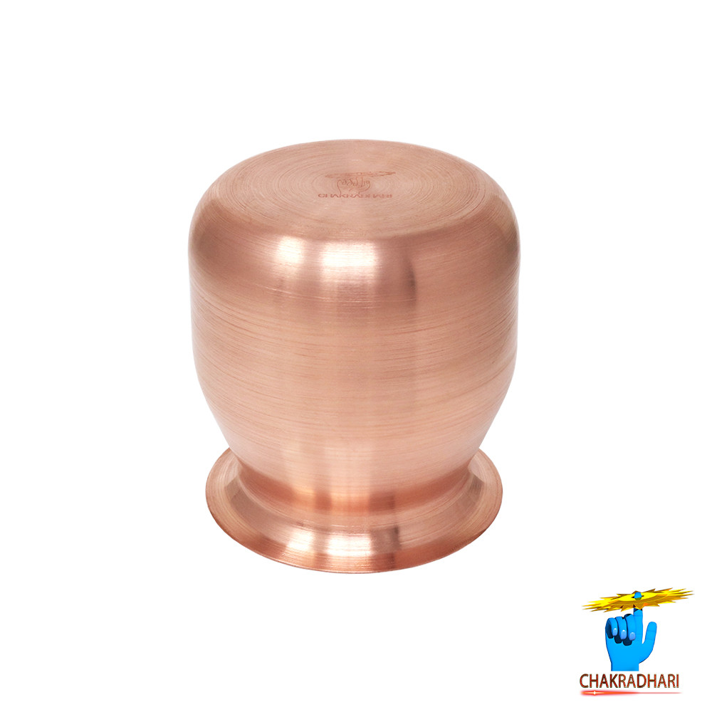 300 ml 999 Nepaliya Copper Ghanti Lota 175 Gm -