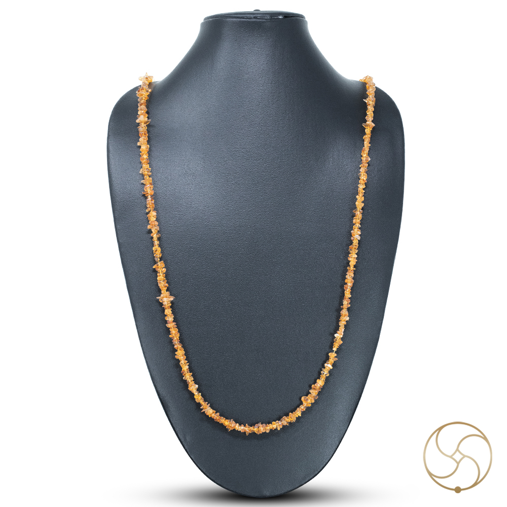 Citrine Chips Mala Top Grade Quality Wearing Mala -