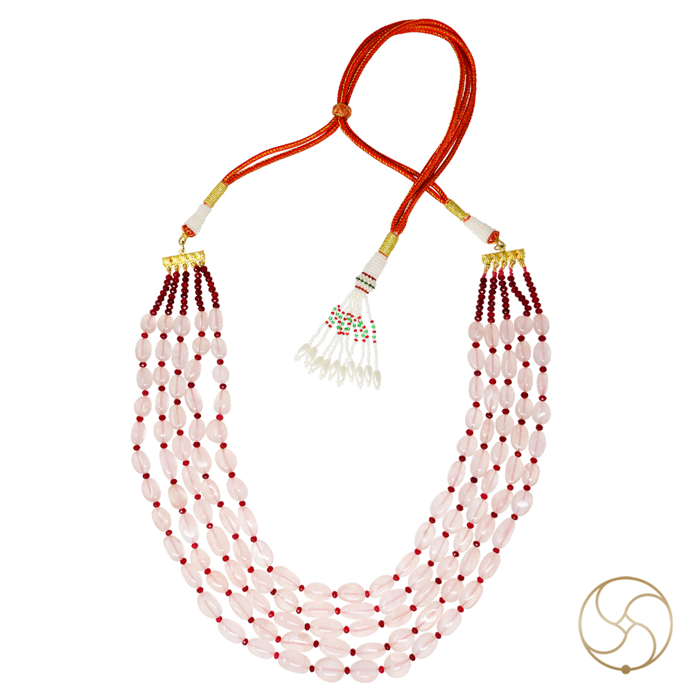 Rose Quartz Necklace -    