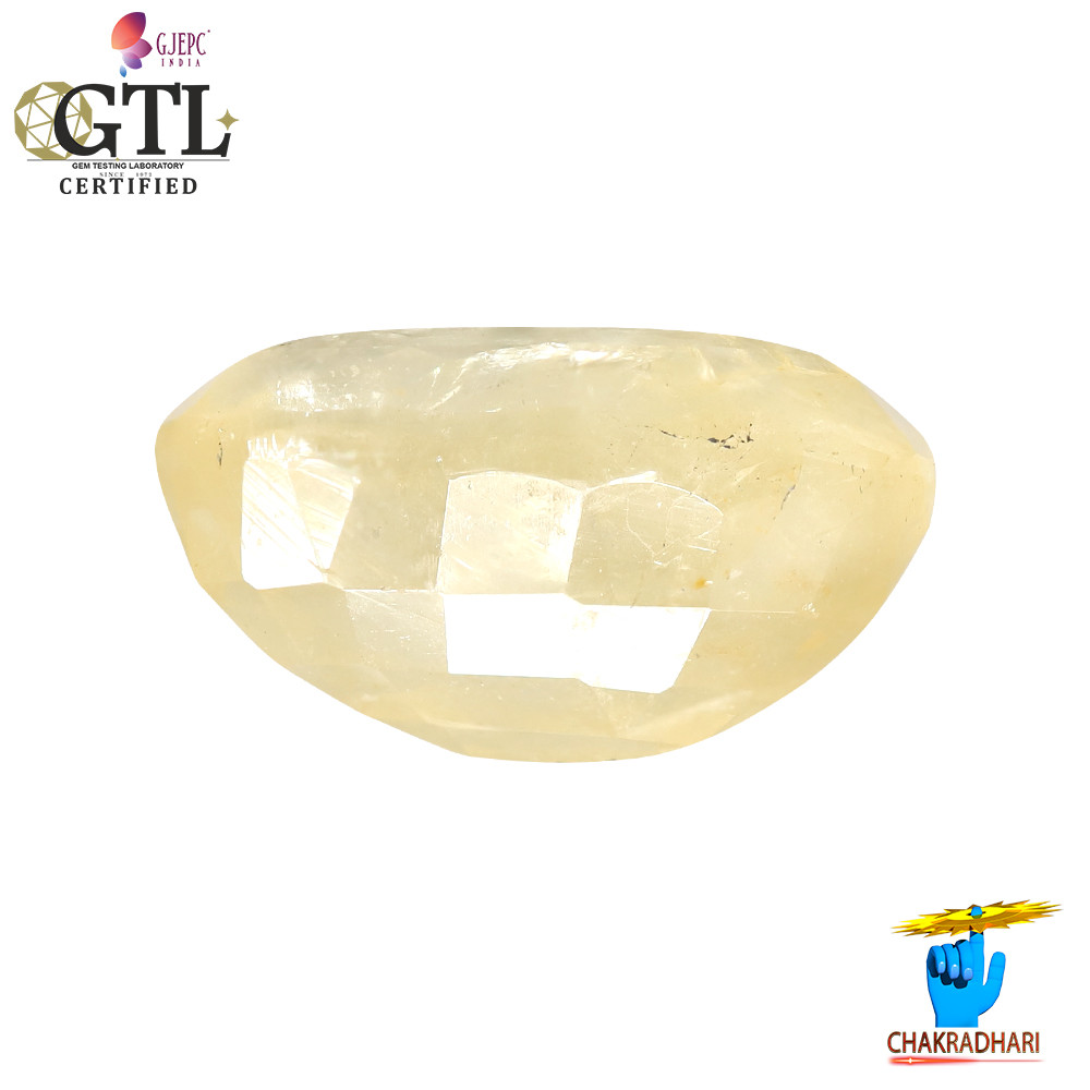 868 Carats Yellow Sapphire With Ring Or Pendant   