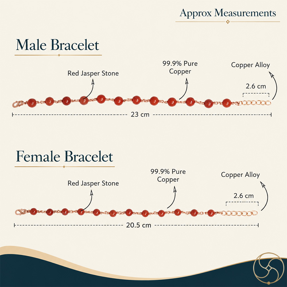 Nepaliya Copper Red Jasper Bracelet
