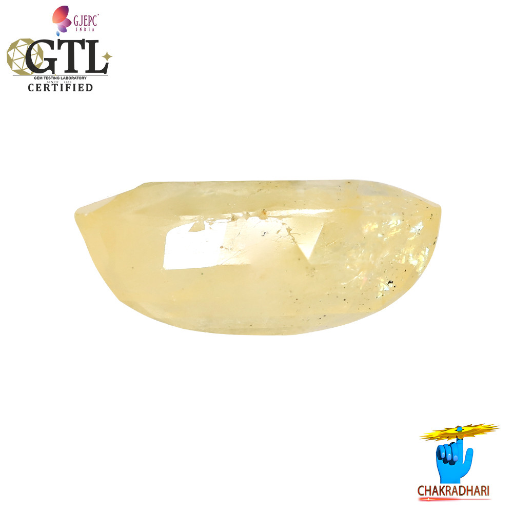 762 Carats Yellow Sapphire With Ring Or Pendant   