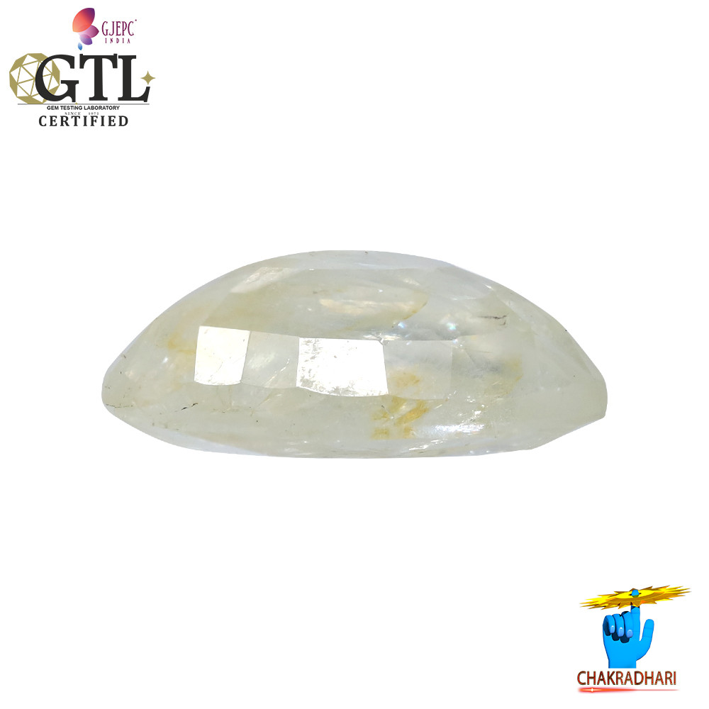 551 Carats Yellow Sapphire With Ring Or Pendant   