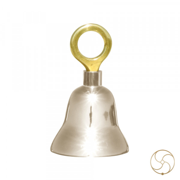 Image of Phool Bronze Cow Bell -  फूल काँसा  कपिला निनादिनी घंटी (64gm)