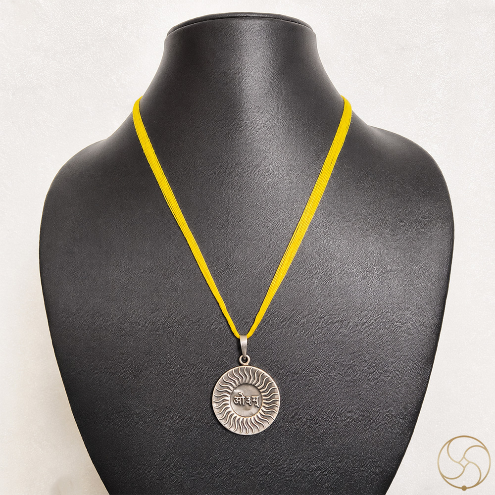 996 Silver Vedic Aum Pendant