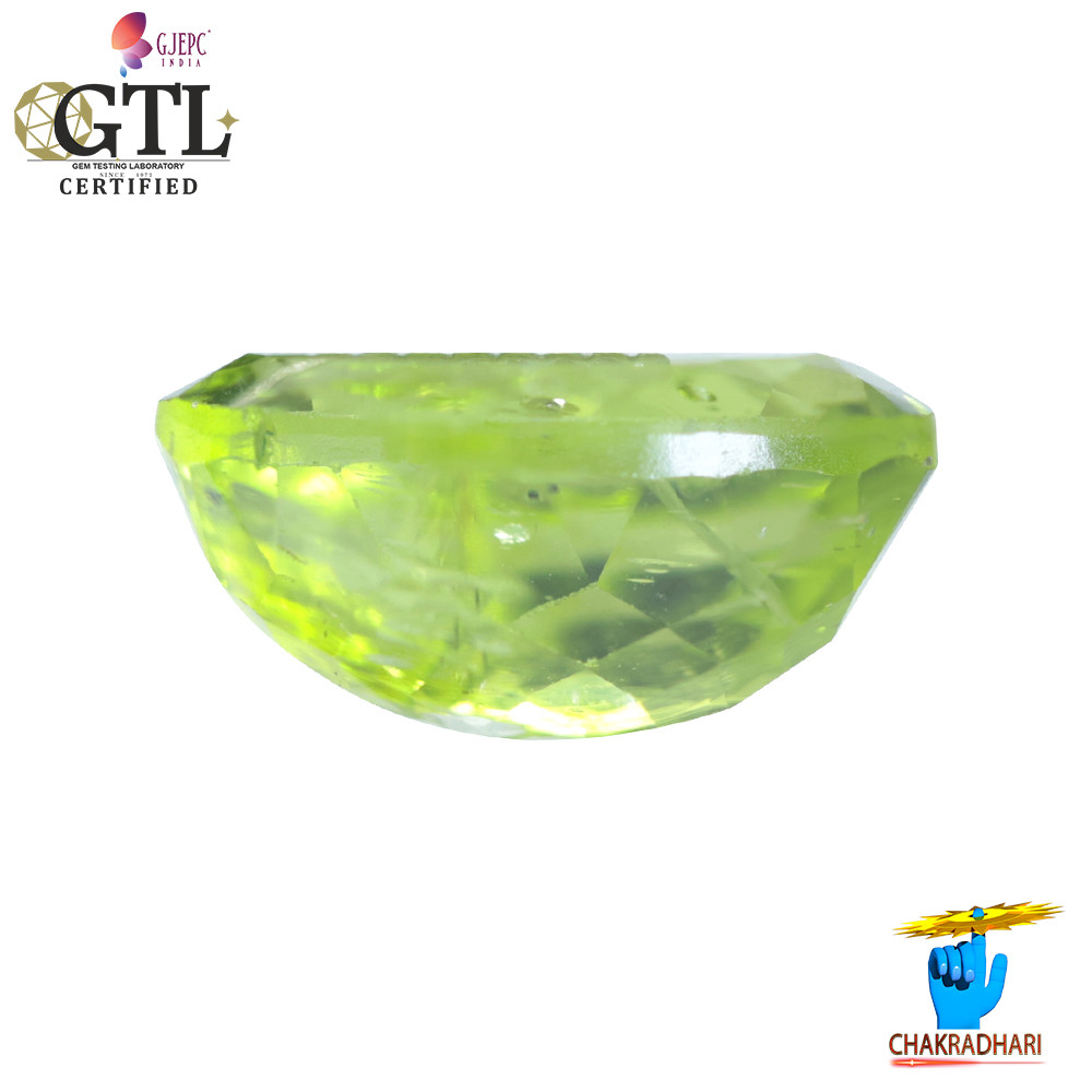 738 Carats Peridot Gemstone With Ring Or Pendant -  