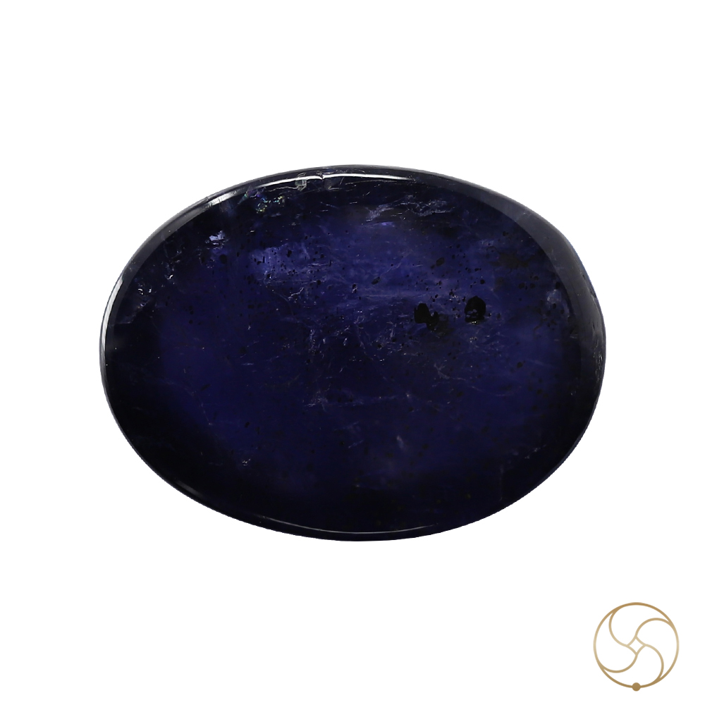 1077 Carats Iolite Gemstone With Silver Ring Or Pendant -   