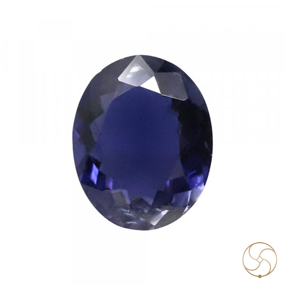 41 Carats Iolite Gemstone With Silver Ring Or Pendant -   