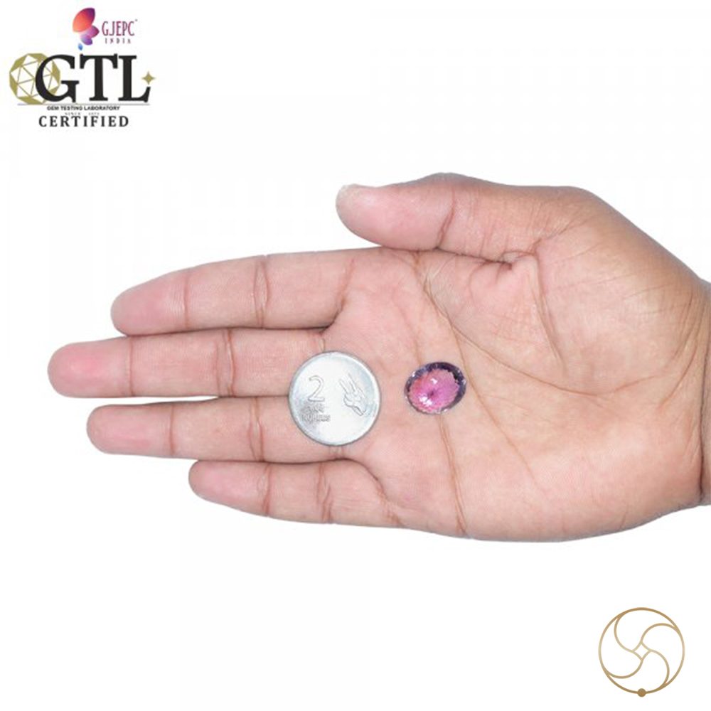 1641 Carats Amethyst Katela Jamuniya Stone With Silver Ring Or Pendant -