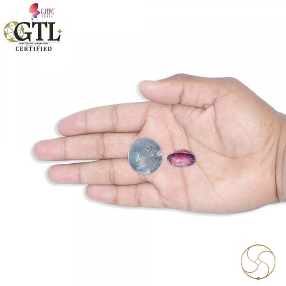 2820 Carats Amethyst Katela Jamuniya Stone With Silver Ring Or Pendant -