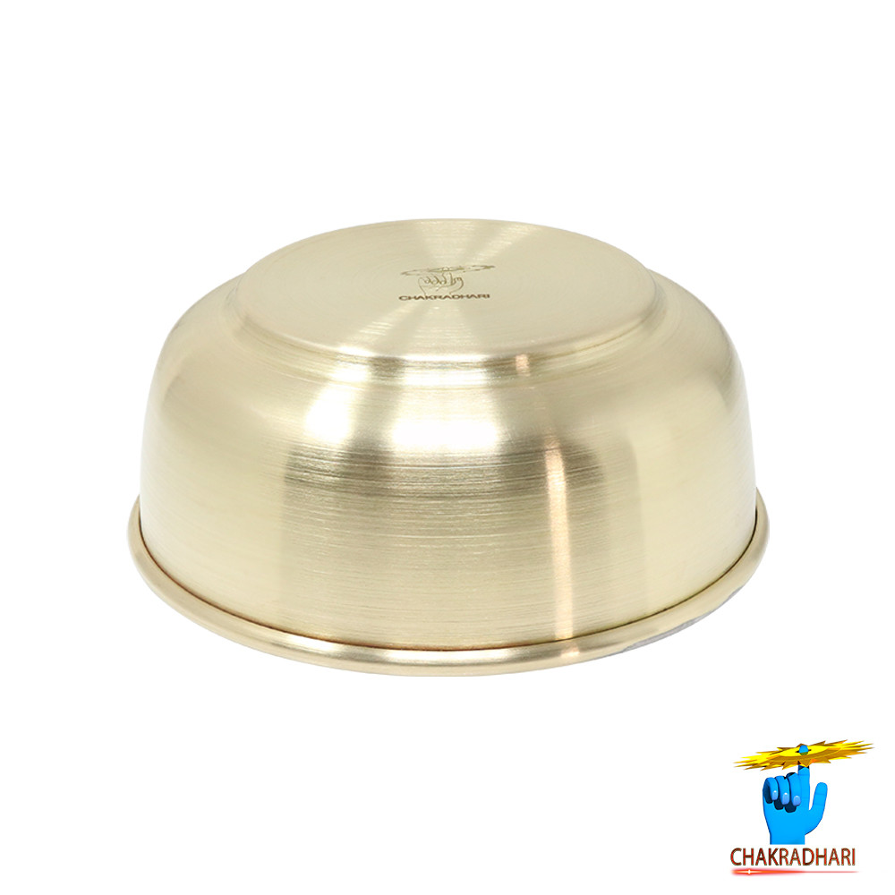 290 ml Ritika Brass Saag Bowl -     127 gm