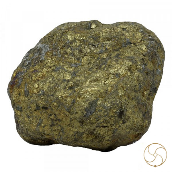 Image of 180gm Ayurvedic Golden Pyrite Rock - आयुर्वेदिक स्वर्ण माक्षिक चट्टान