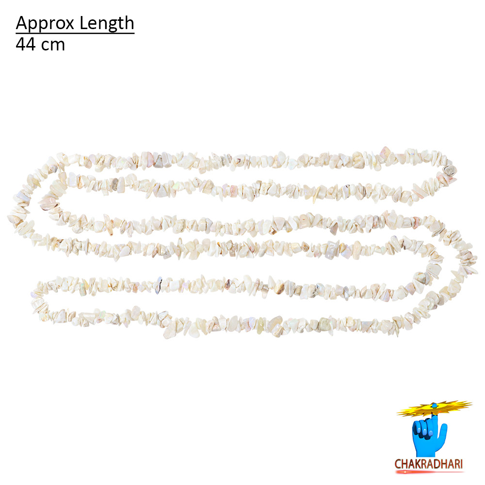 Opal Chips Wearing Mala -     