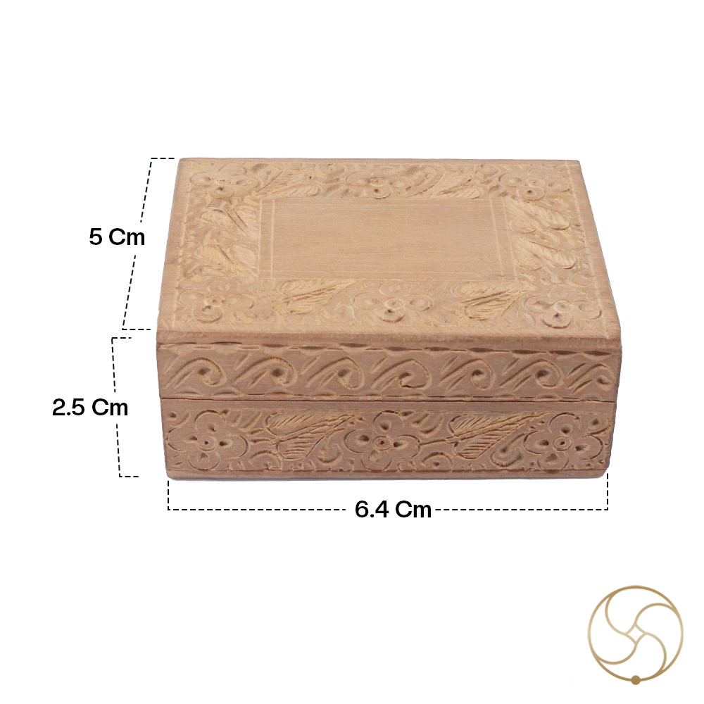 White Sandalwood Jewelry Box - 5cm x 24cm x 64cm