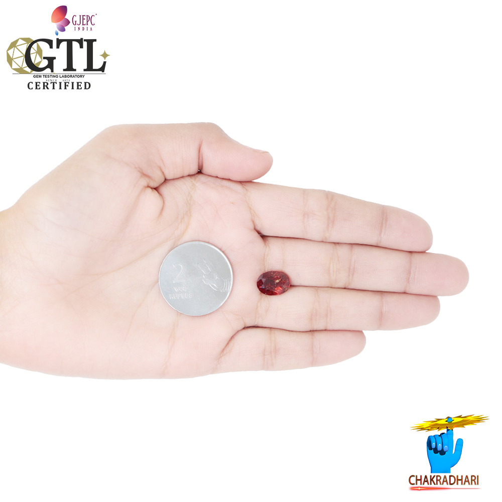 573 Carat Garnet Gemstone With Ring Or Pendant   