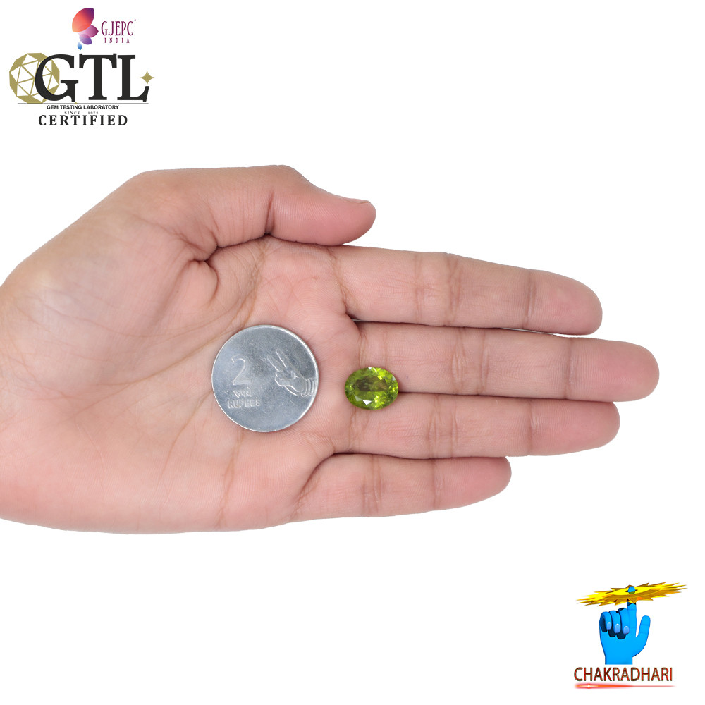 705 Carats Peridot Gemstone With Ring Or Pendant -  