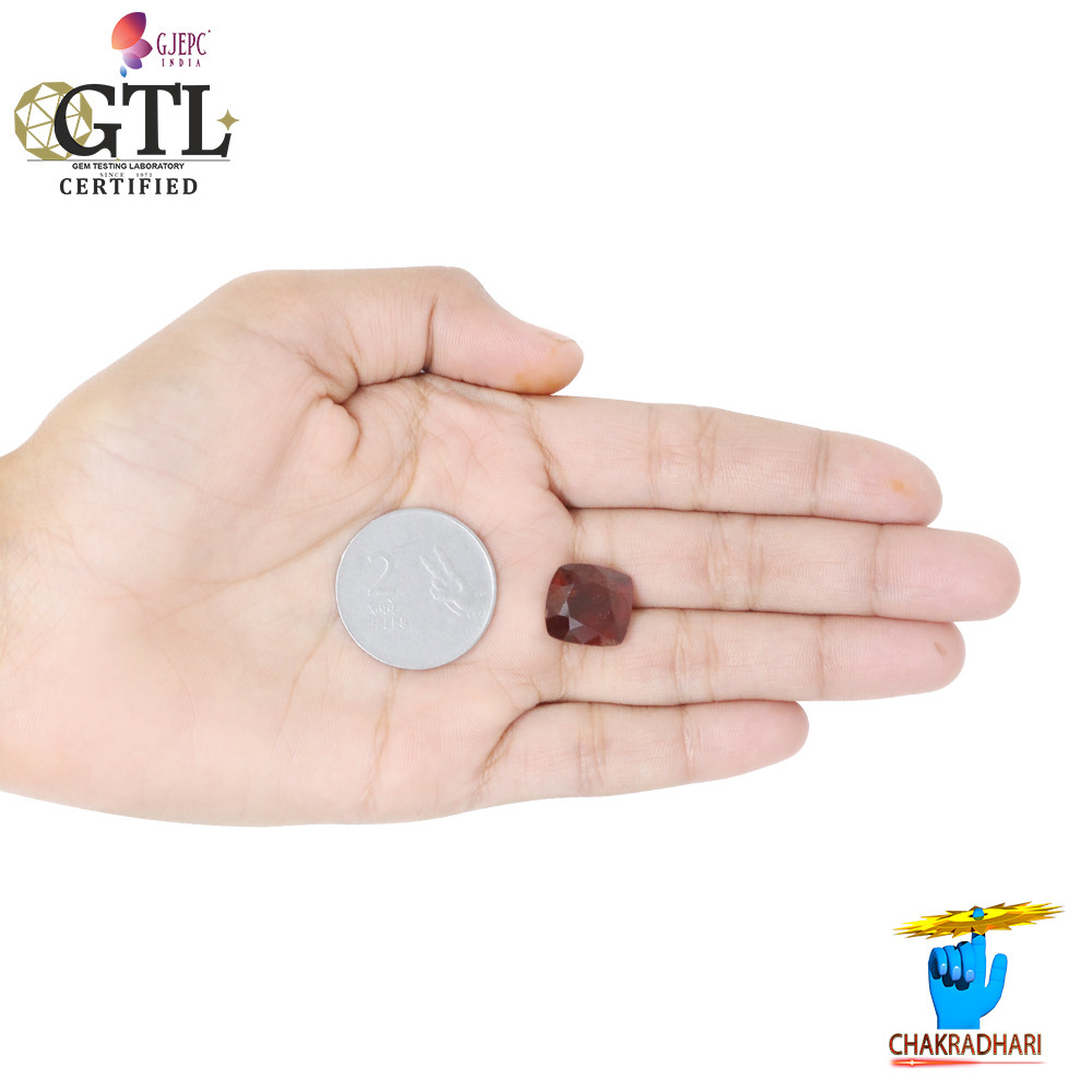 1324 Carat Garnet Gemstone With Ring Or Pendant   