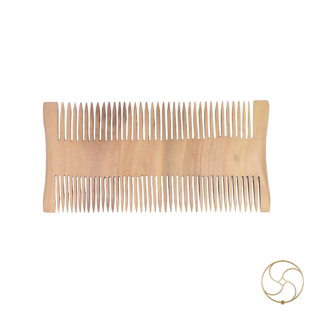 Ayurvedic Dual-Sided Sandalwood Comb 11 cm by 62 cm