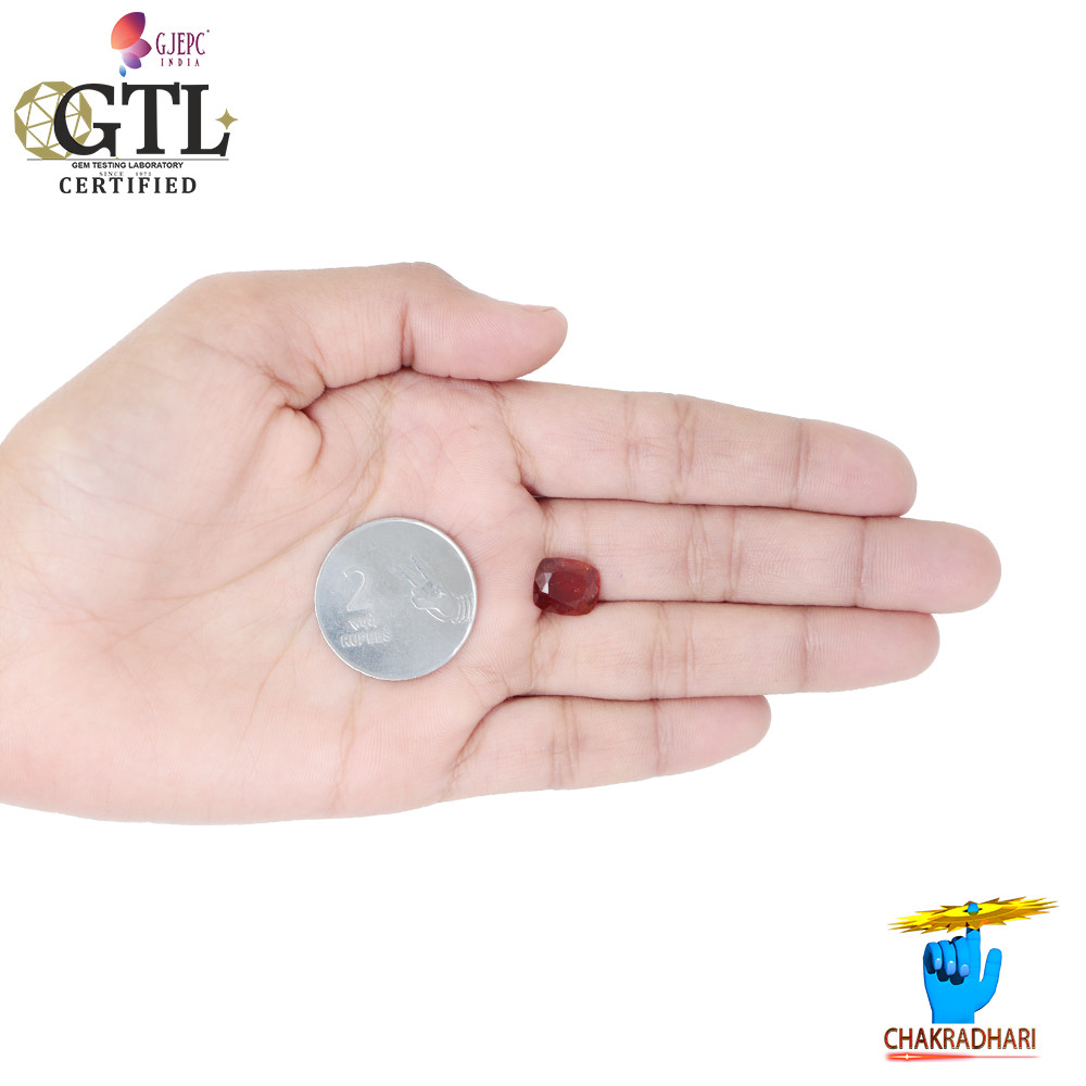 494 Carat Garnet Gemstone With Ring Or Pendant   