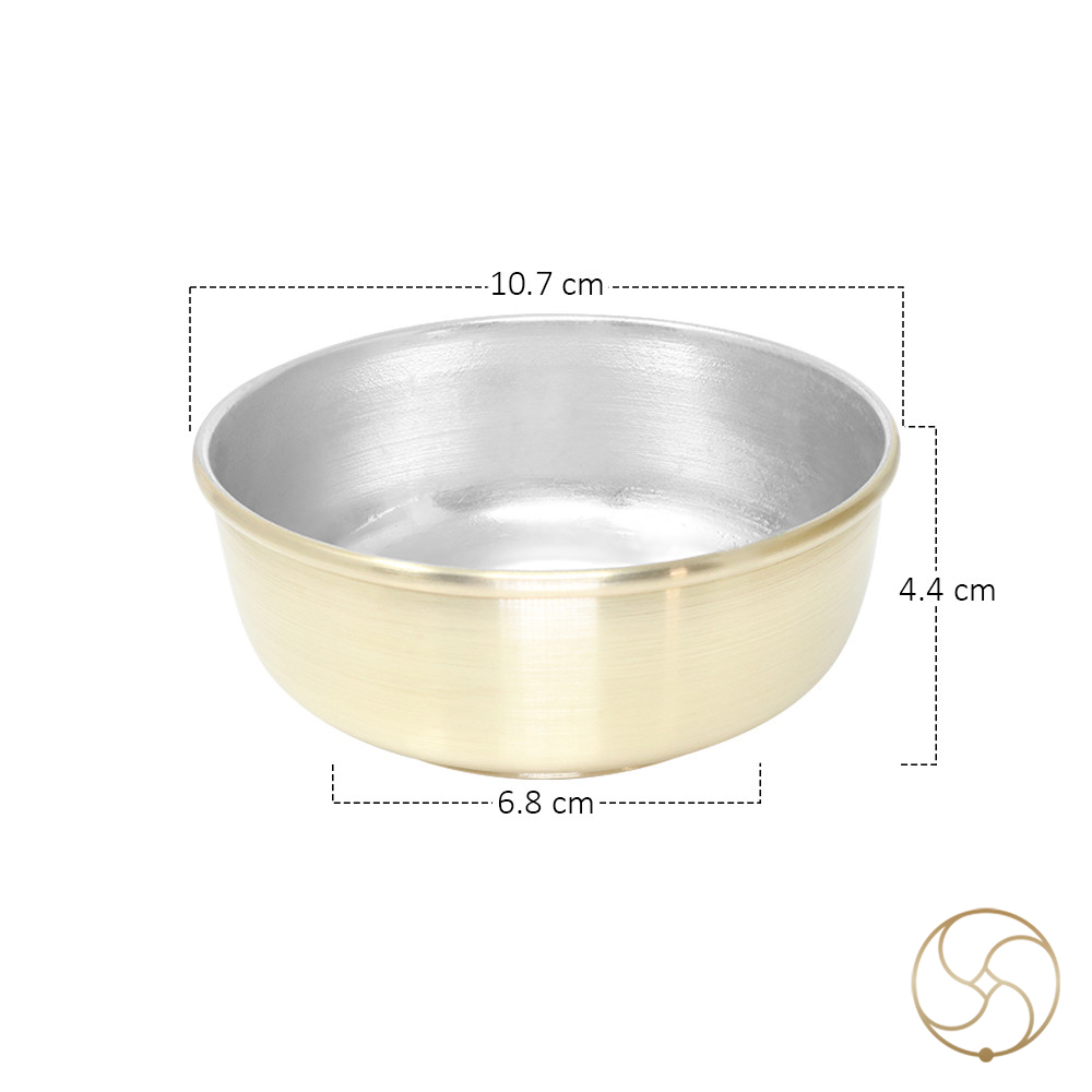 290 ml Ritika Brass Saag Bowl -     127 gm