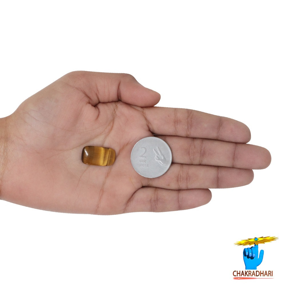 99 Carat Tiger Eye Gemstone With Ring or Pendant - 