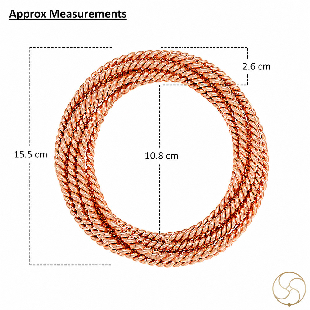 999 Nepaliya Copper Big Tensor Torus Coil for Utensil Base