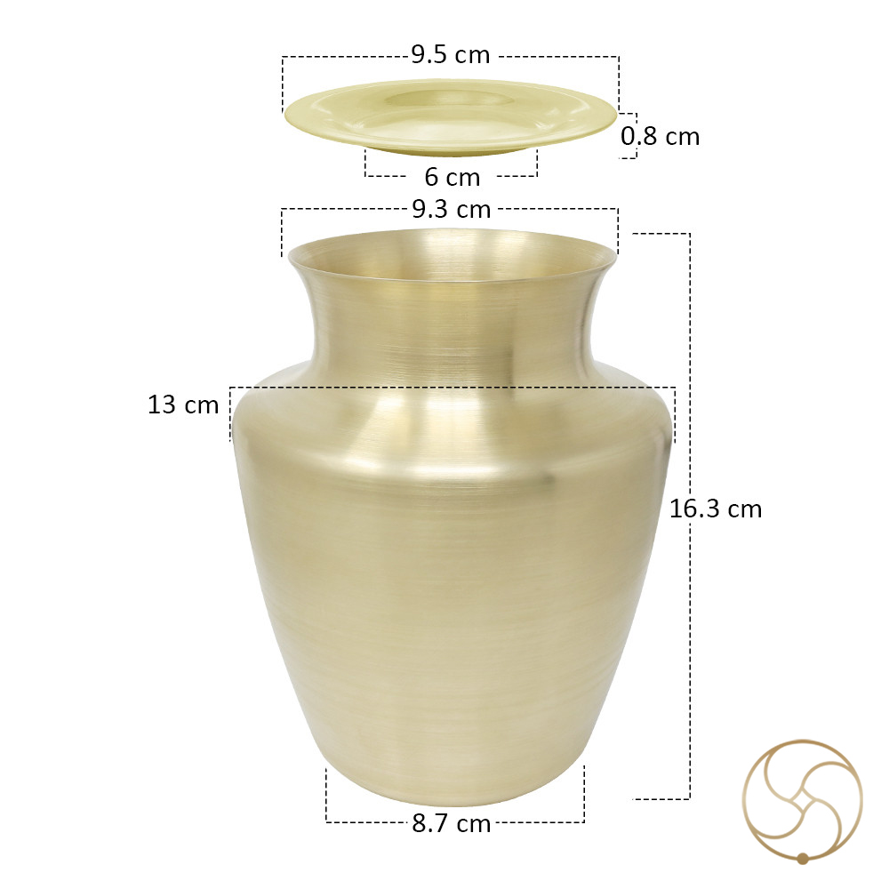 1250ml  Ritika Brass Brahm Lota 820gm -    