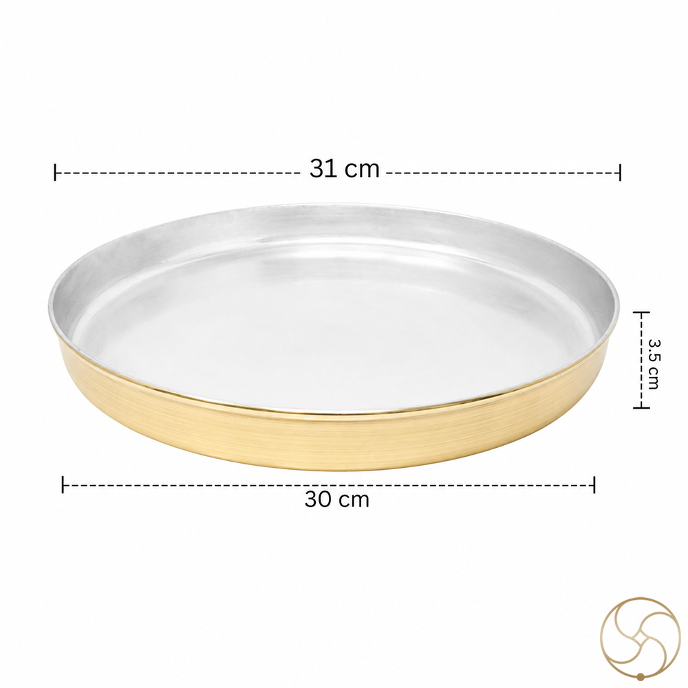 Ritika Brass Thali