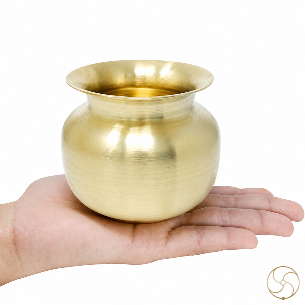 Ritika Brass Bharpur Lota - 290ml