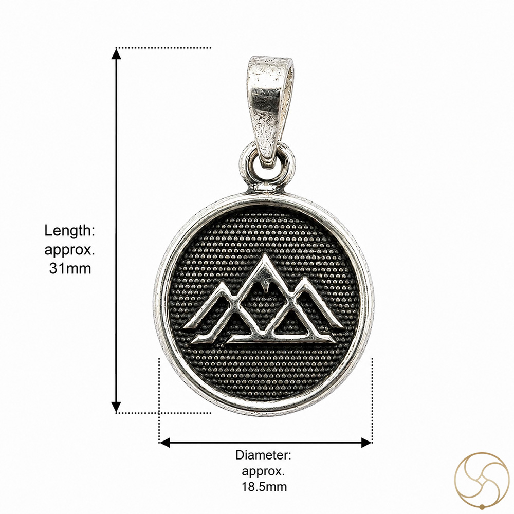 996 Silver Mountain Pendant