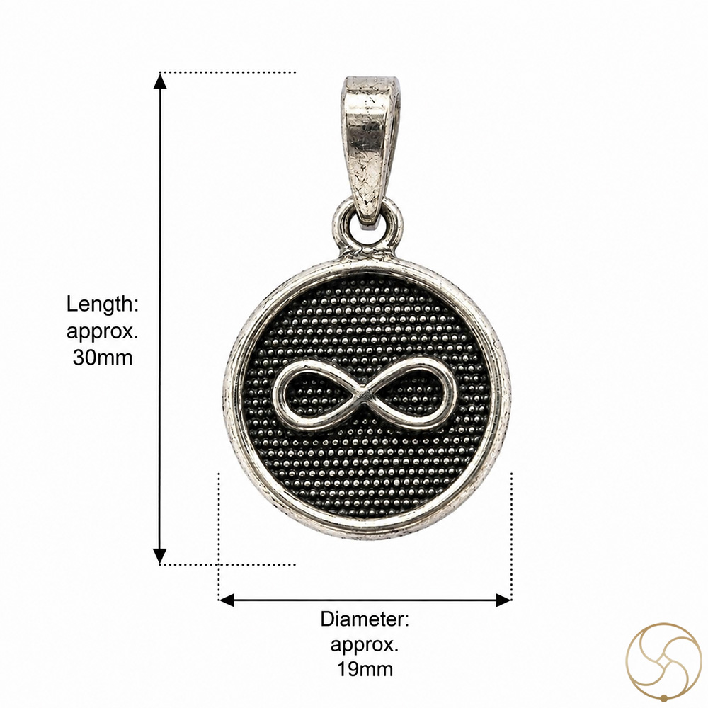 996 Silver Infinity Pendant