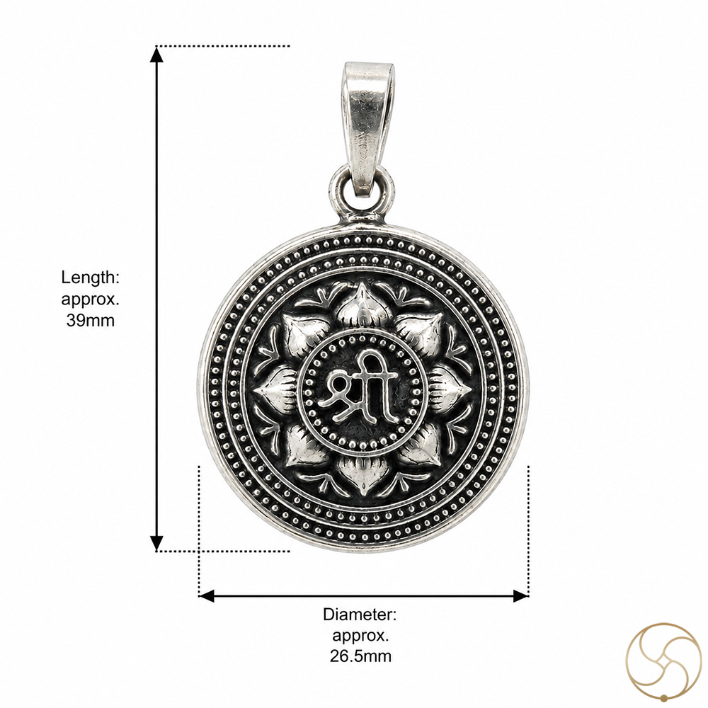 996 Silver Shree Pendant