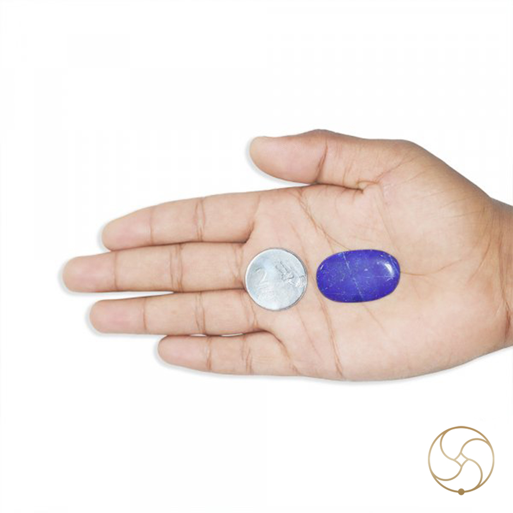 4110 Carats Lapis Lazuli Gemstone With Silver Ring Or Pendant   