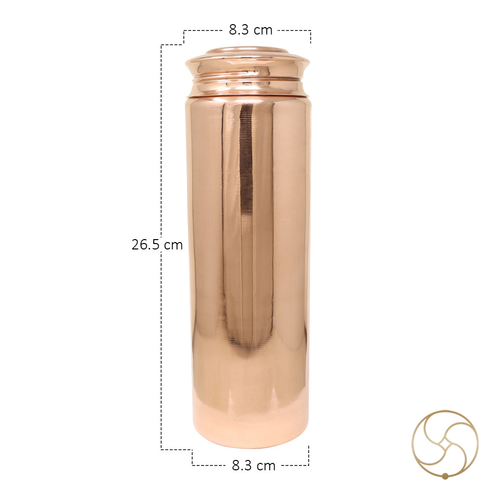 Nepaliya Copper Water Bottle -1300 ML 690gm