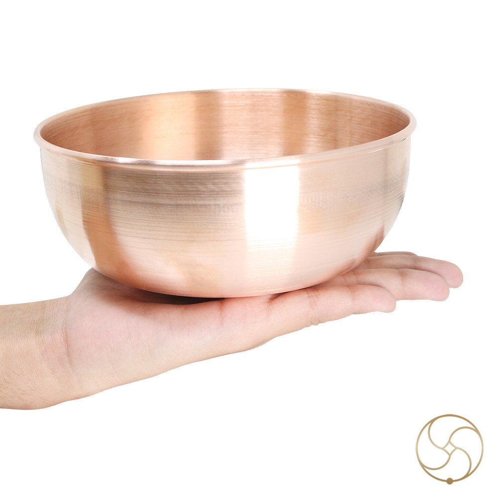 850ml 999 Nepaliya Copper Sthir Bowl -     351gm