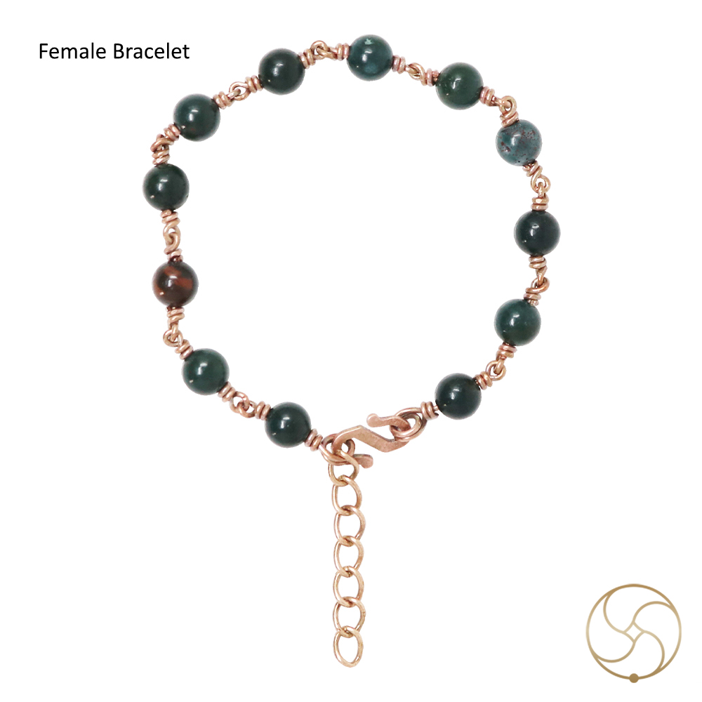 Nepaliya Copper Blood Stone Bracelet
