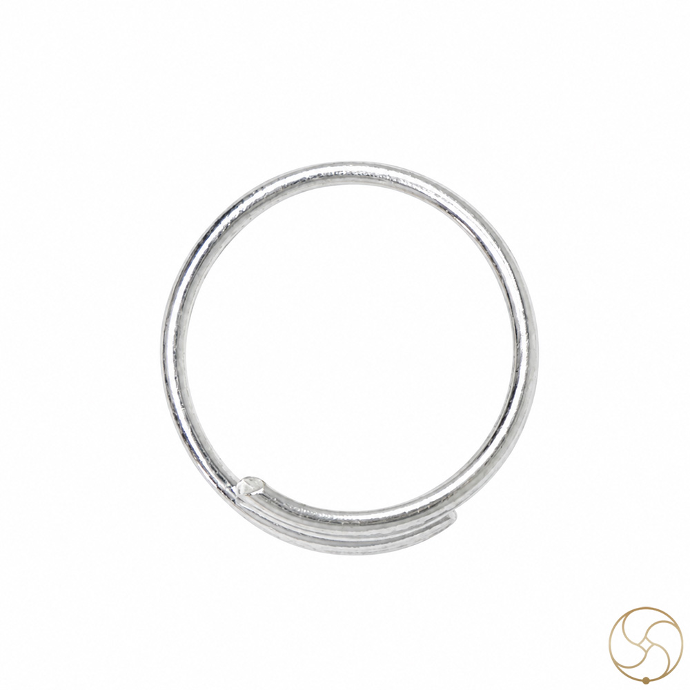 999 Silver Bel Mala Index Toe Ring Pair