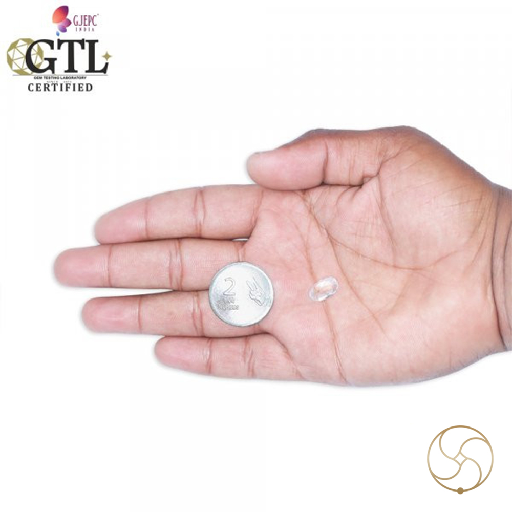 0784 Carats Natural Zircon Gemstone With Silver Ring Or Pendant -  