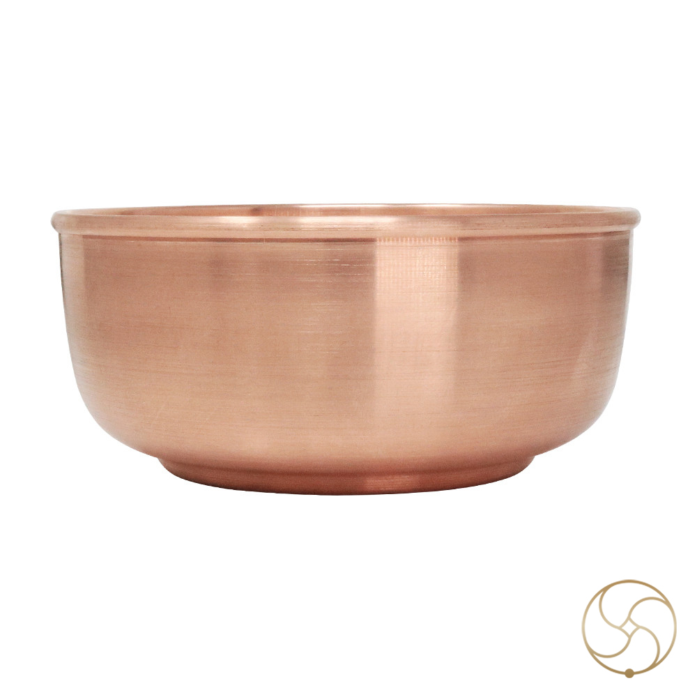 280ml 999 Nepaliya Copper Rooted bowl 140gm -    