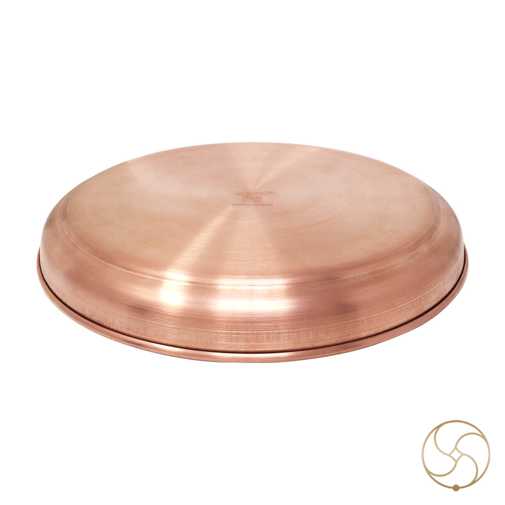 999  Nepaliya Copper Pooja Thali 500gm -    