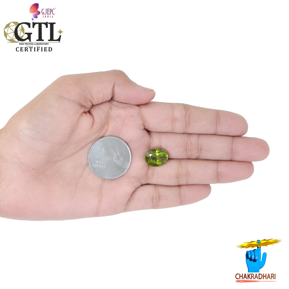 1062 Carats Peridot Gemstone With Ring Or Pendant -  