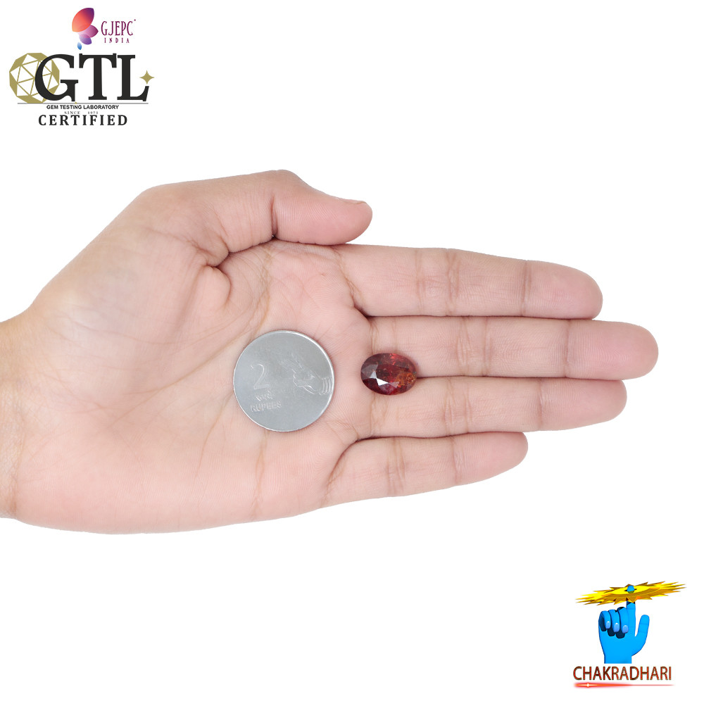1100 Carat Garnet Gemstone With Ring Or Pendant   