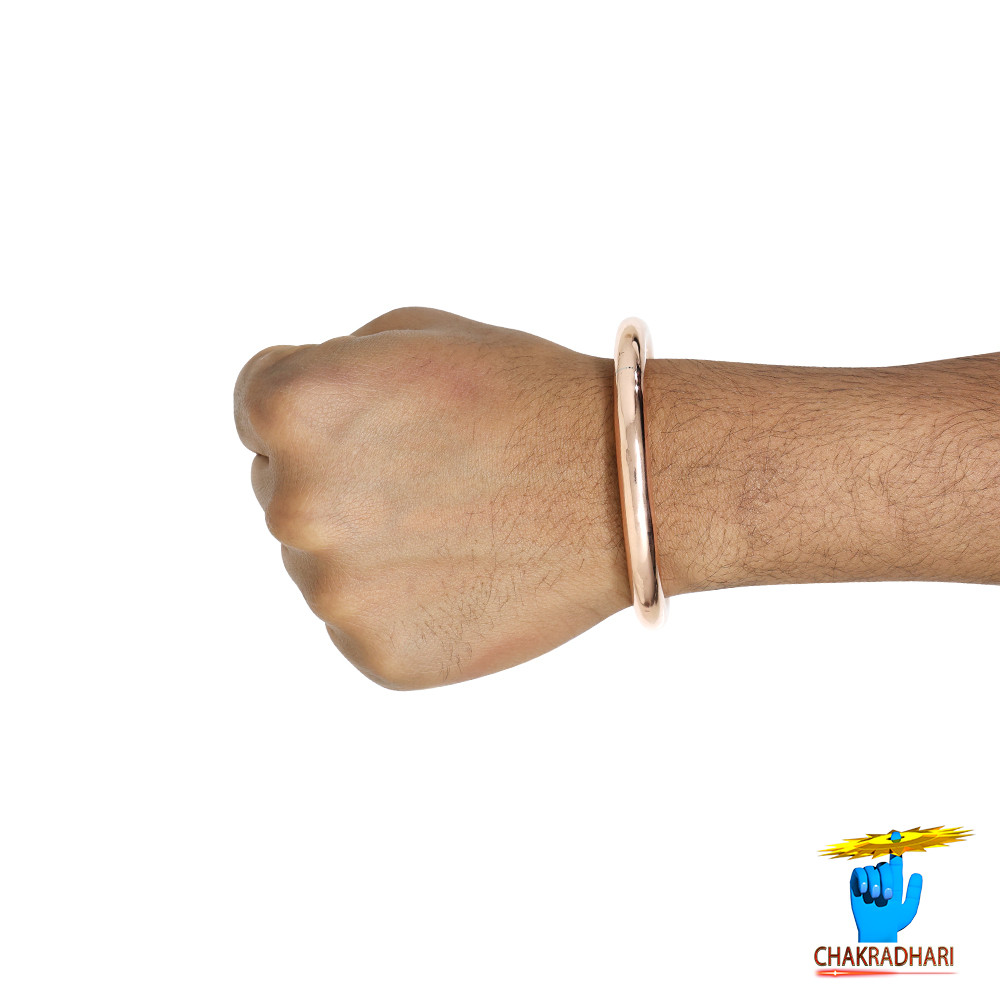 999  Nepaliya Copper Gorakh Bangle For Gents -       94gm