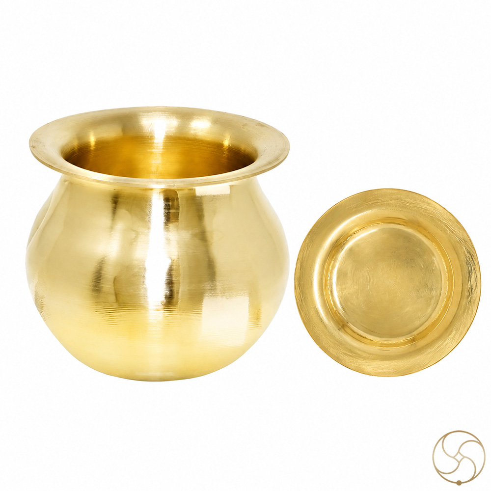 Ritika Brass Seb Lota - 550ml